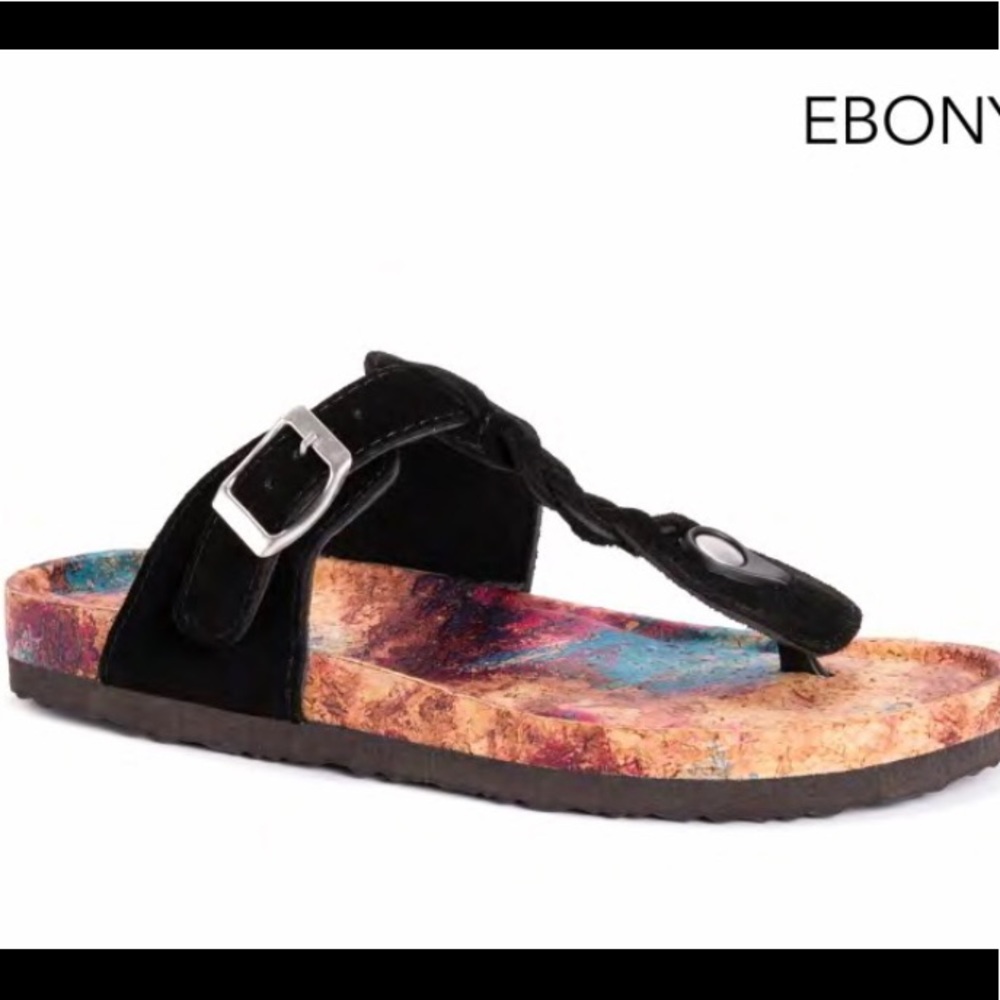 Muk Luks Marsha Sandal NWT